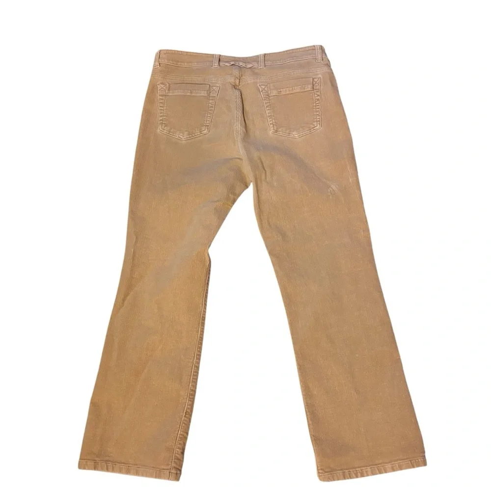 Jones New York Sport Petite Tan Stretch Corduroy Pants - Size 12P - Picture 2 of 4